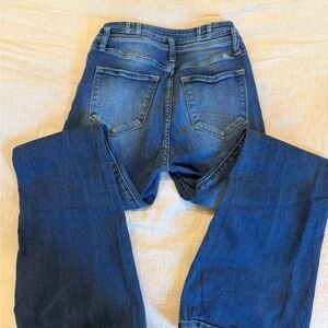 KanCan Dark Blue Straight Leg Jeans